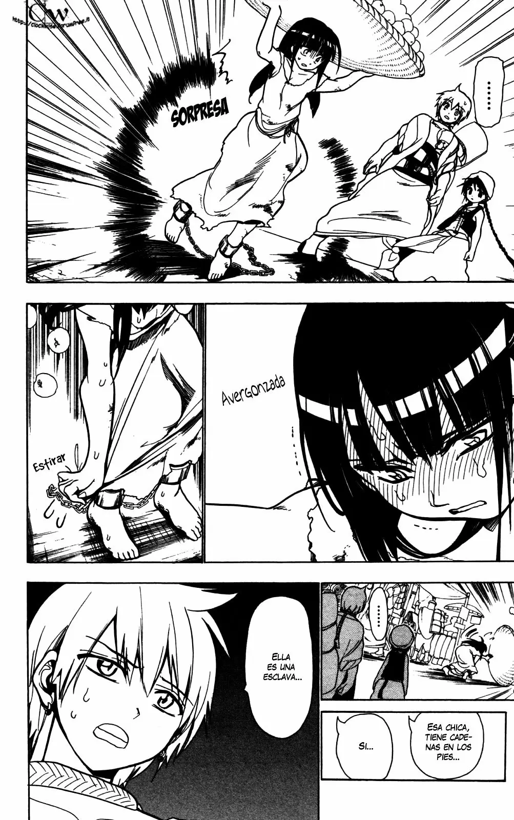 Magi - Labyrinth of Magic capítulo 4, página 16
