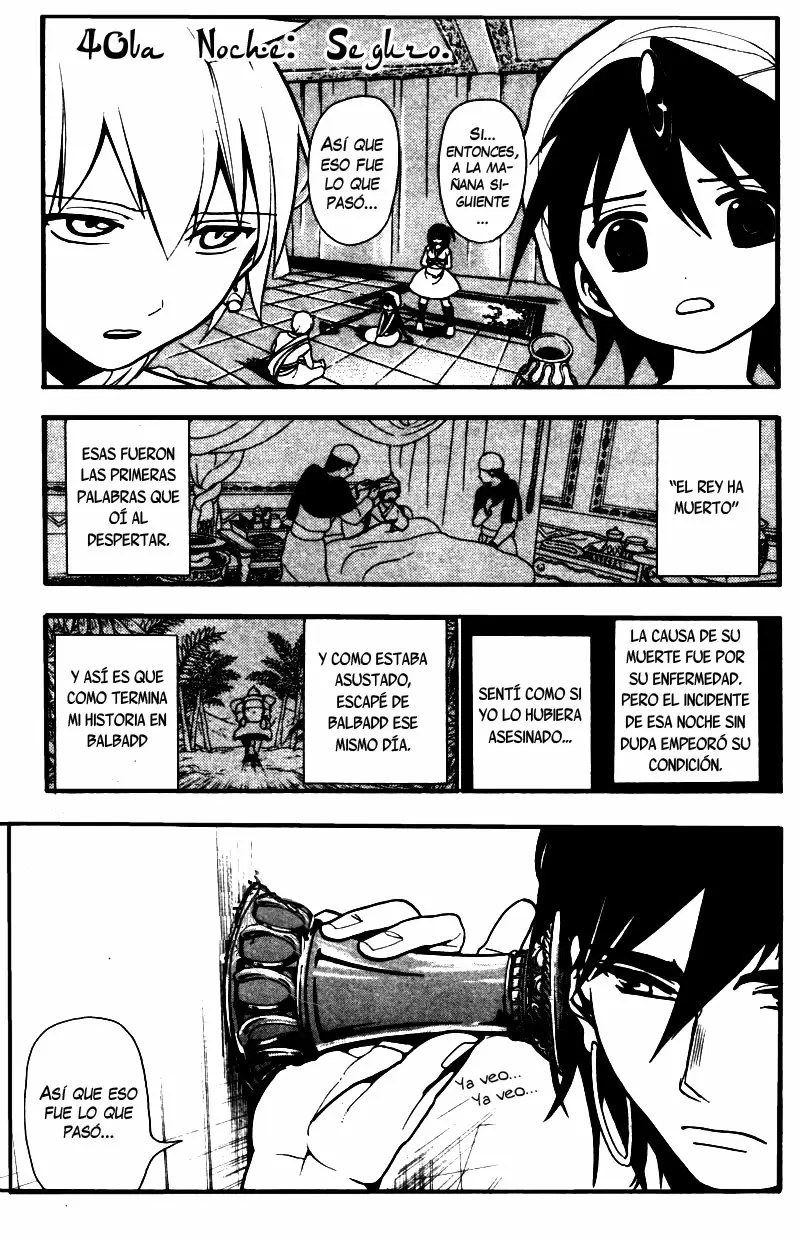 Magi - Labyrinth of Magic capítulo 40, página 1