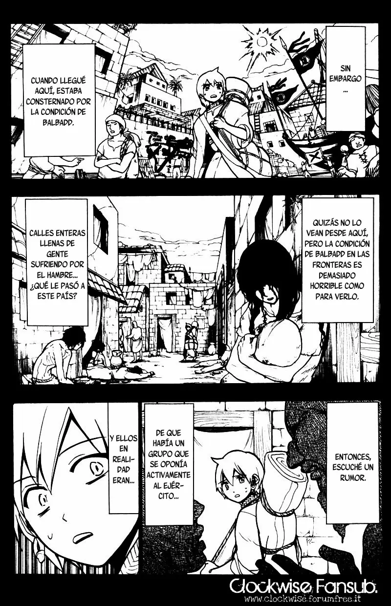 Magi - Labyrinth of Magic capítulo 40, página 4