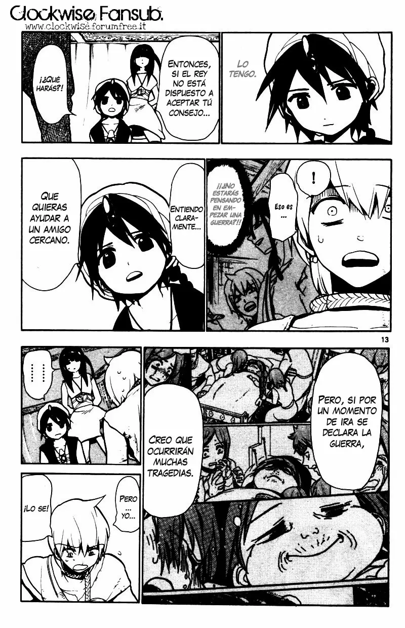 Magi - Labyrinth of Magic capítulo 40, página 12