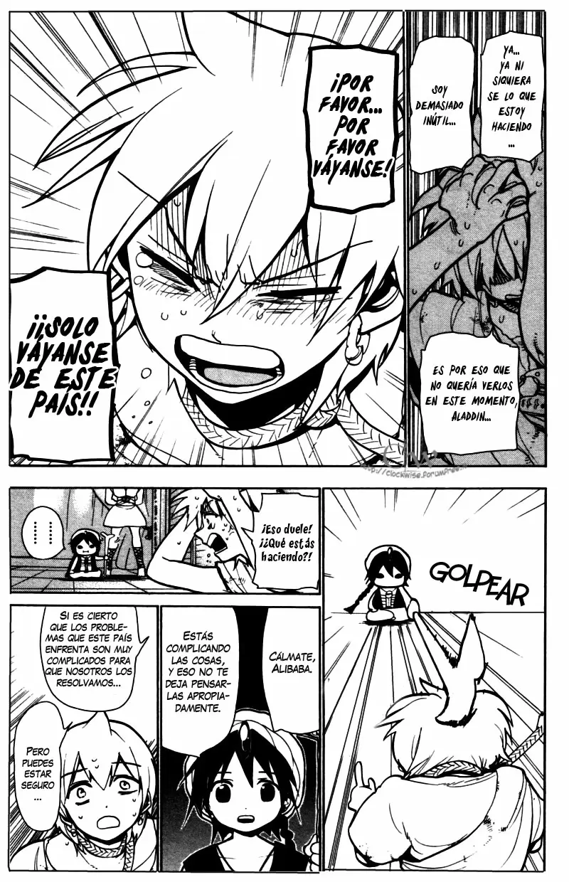 Magi - Labyrinth of Magic capítulo 40, página 14
