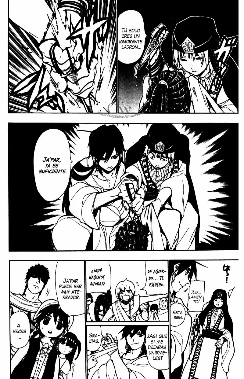 Magi - Labyrinth of Magic capítulo 43, página 6
