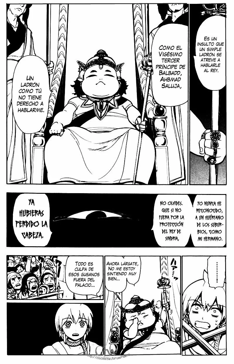 Magi - Labyrinth of Magic capítulo 43, página 14