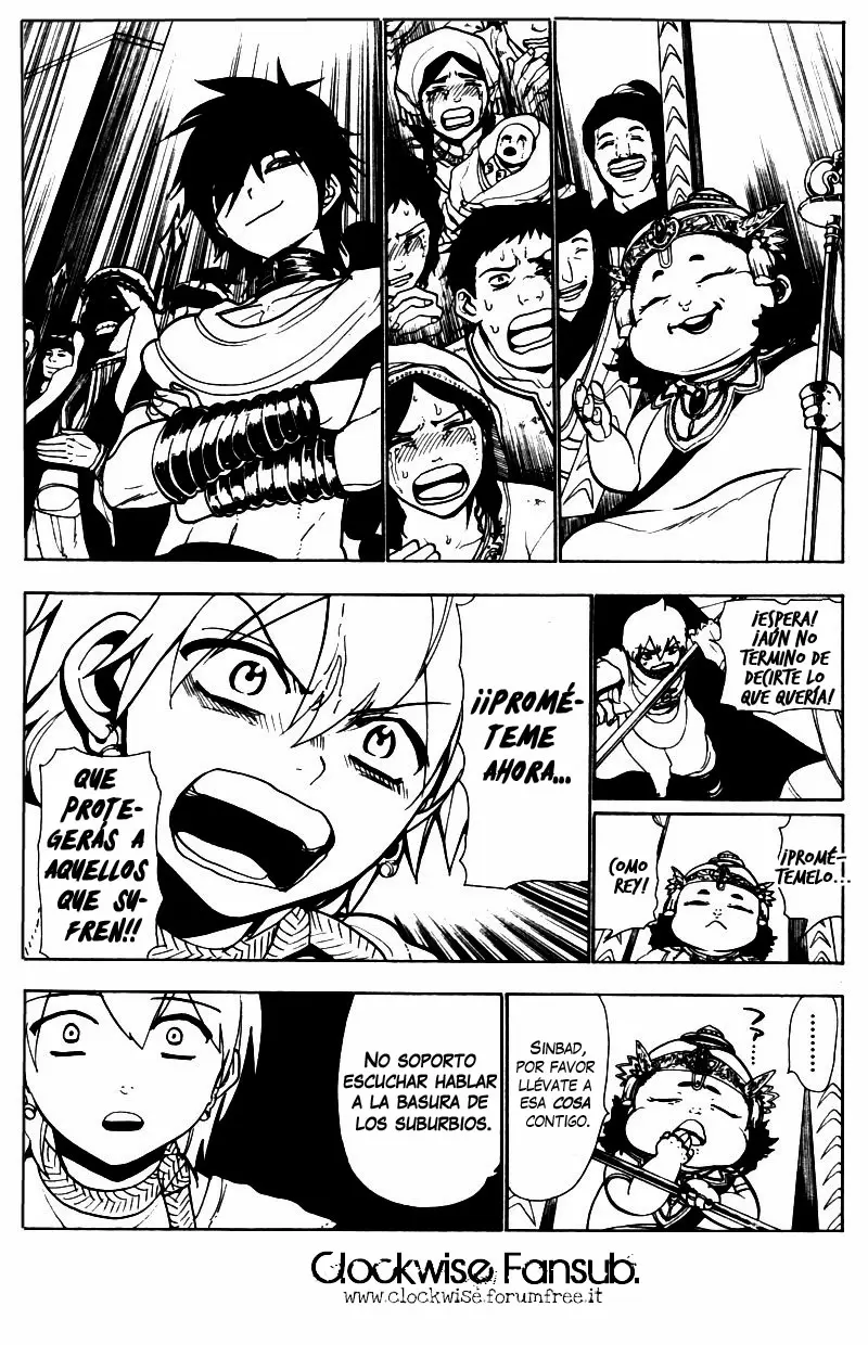 Magi - Labyrinth of Magic capítulo 44, página 9