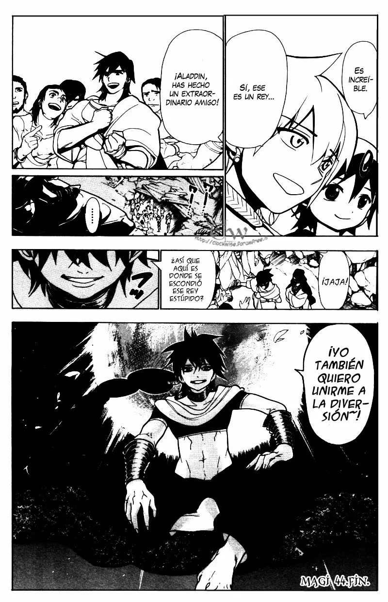 Magi - Labyrinth of Magic capítulo 44, página 18
