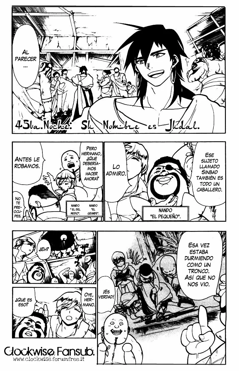 Magi - Labyrinth of Magic capítulo 45, página 1
