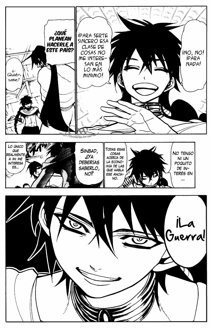 Magi - Labyrinth of Magic capítulo 45, página 4