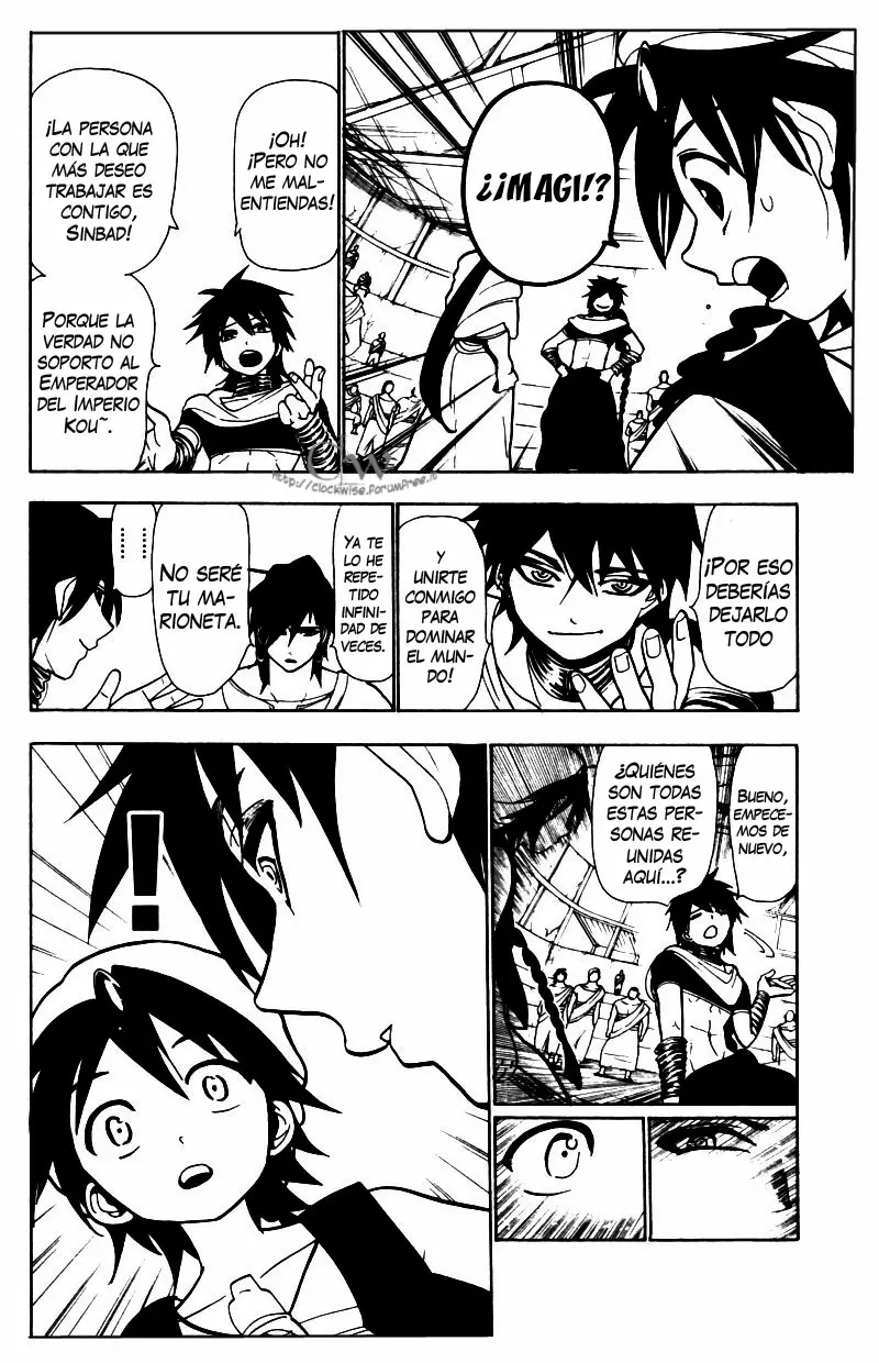 Magi - Labyrinth of Magic capítulo 45, página 6