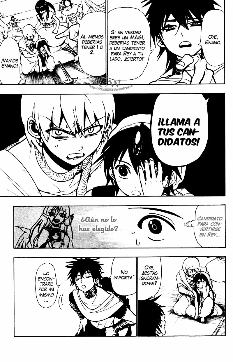 Magi - Labyrinth of Magic capítulo 45, página 11