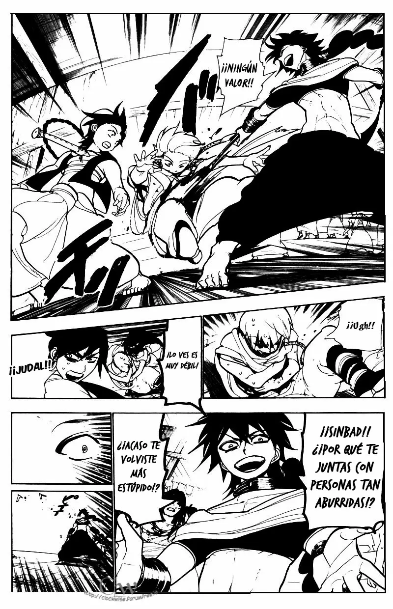 Magi - Labyrinth of Magic capítulo 45, página 16