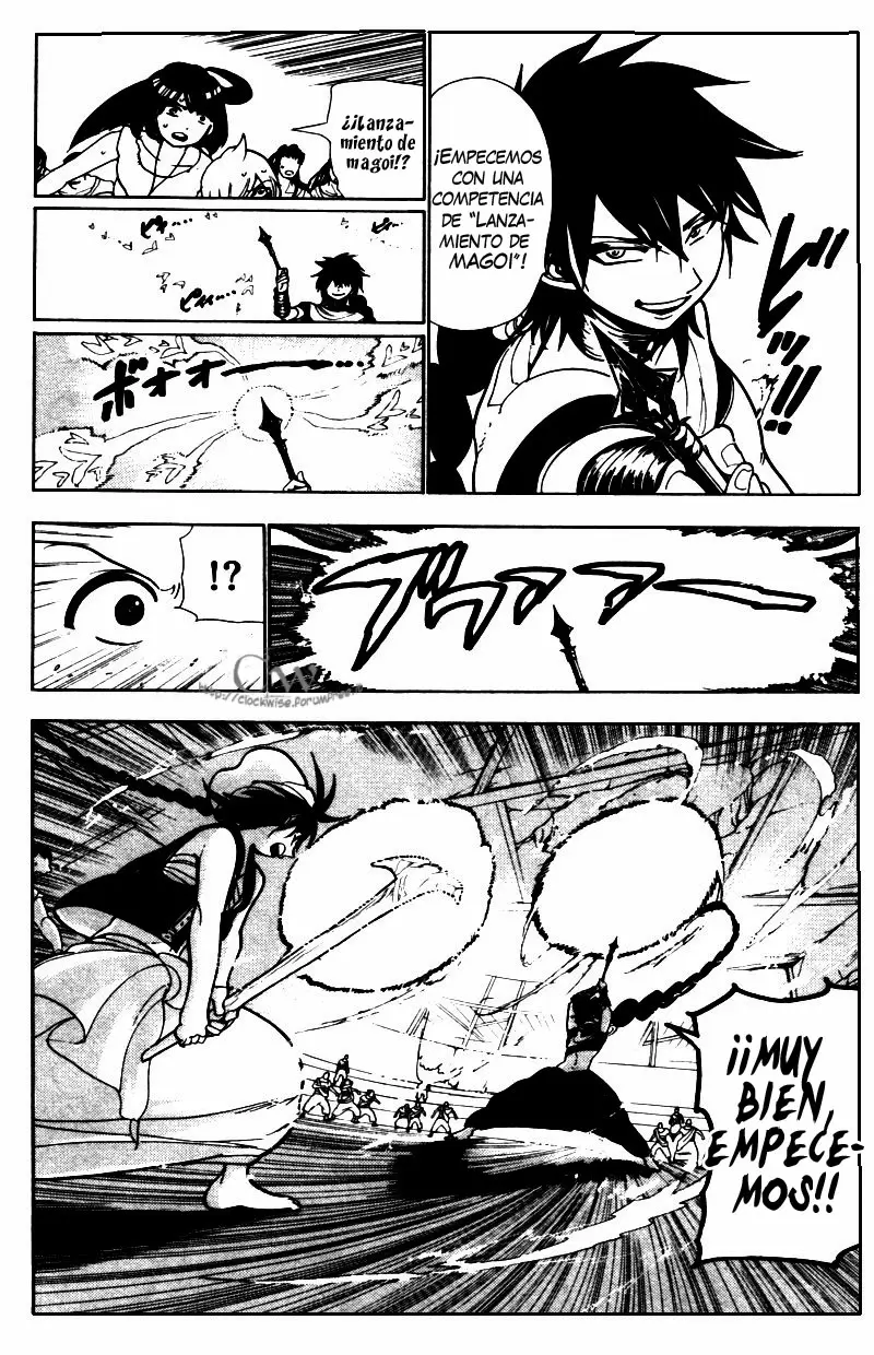 Magi - Labyrinth of Magic capítulo 46, página 4