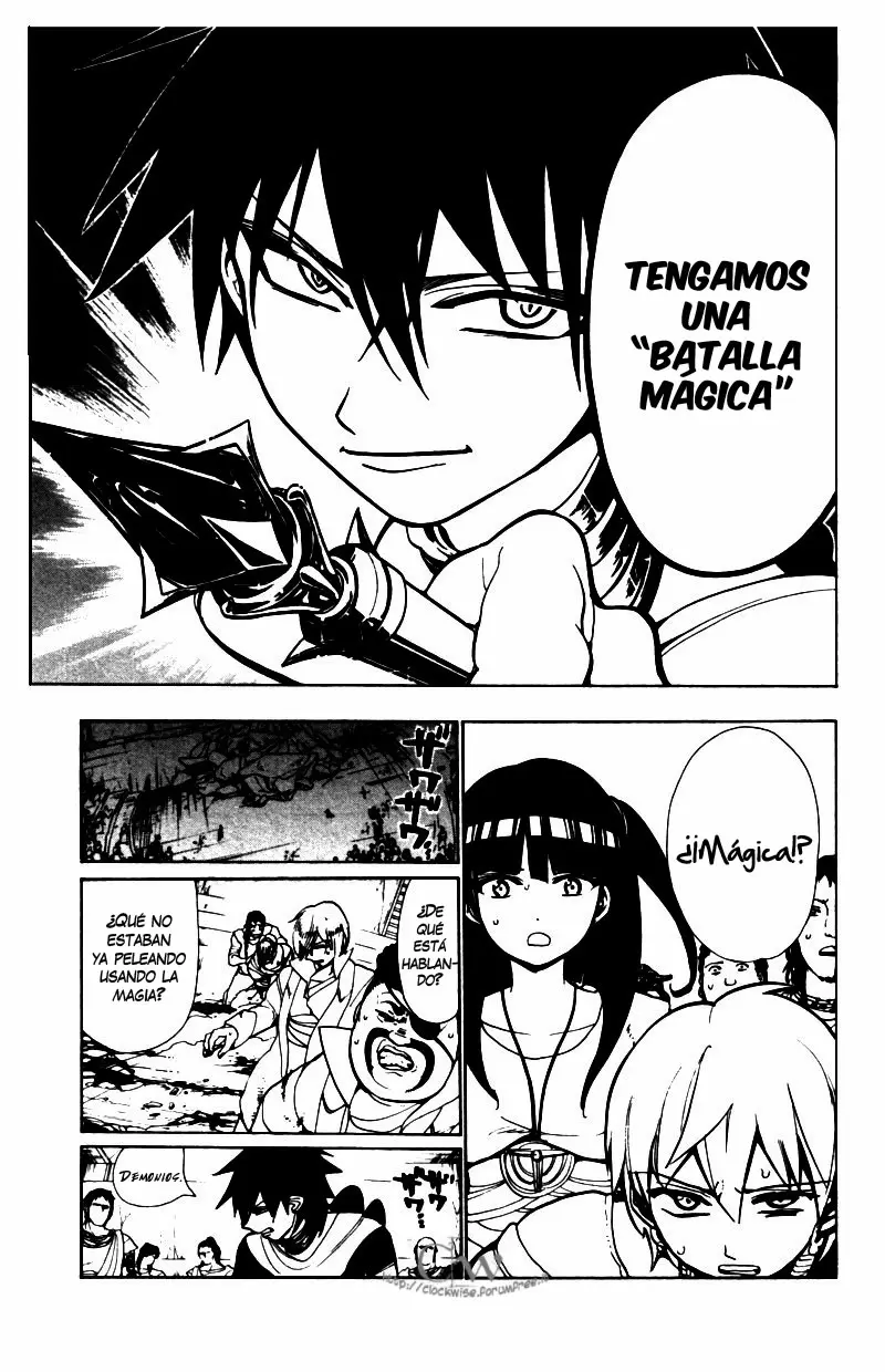 Magi - Labyrinth of Magic capítulo 46, página 9