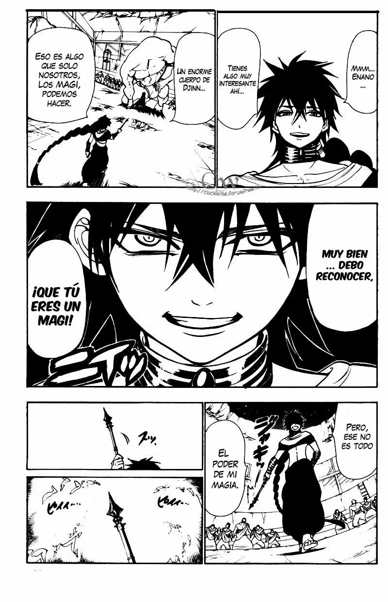 Magi - Labyrinth of Magic capítulo 47, página 3