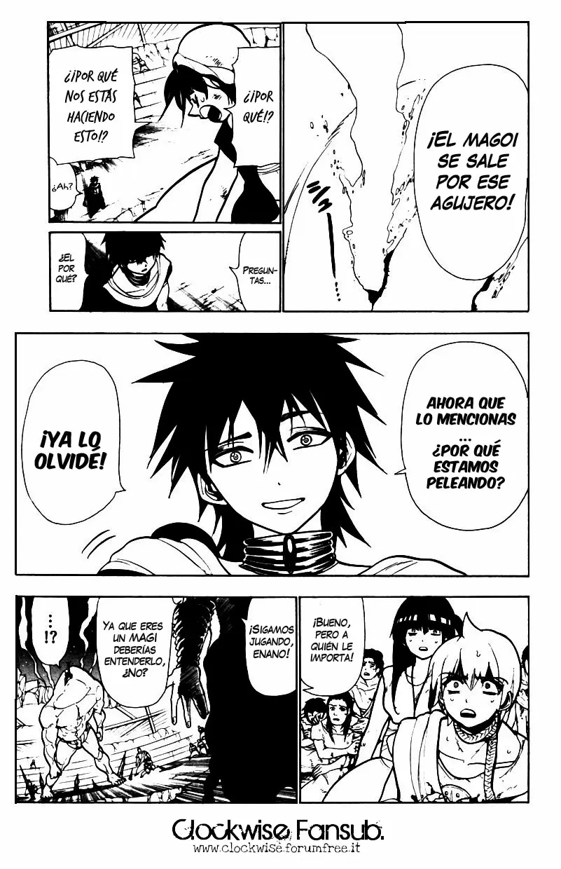 Magi - Labyrinth of Magic capítulo 47, página 17