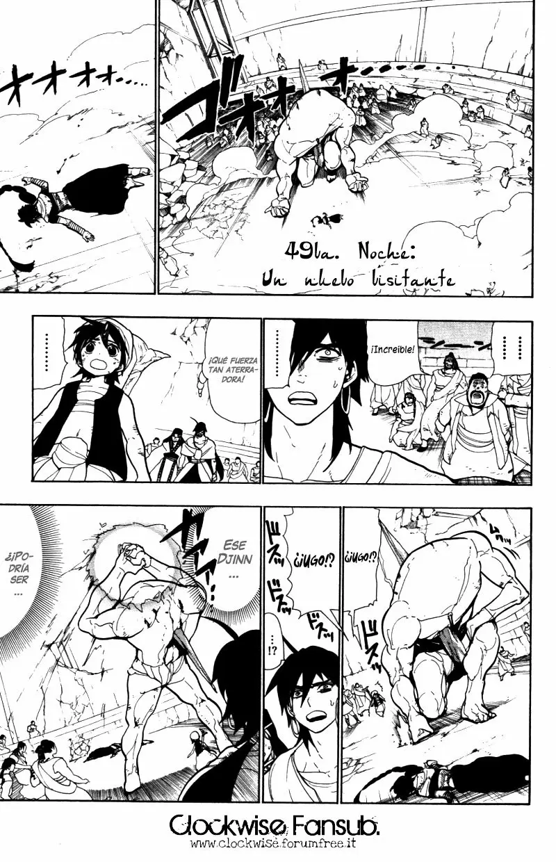 Magi - Labyrinth of Magic capítulo 49, página 5