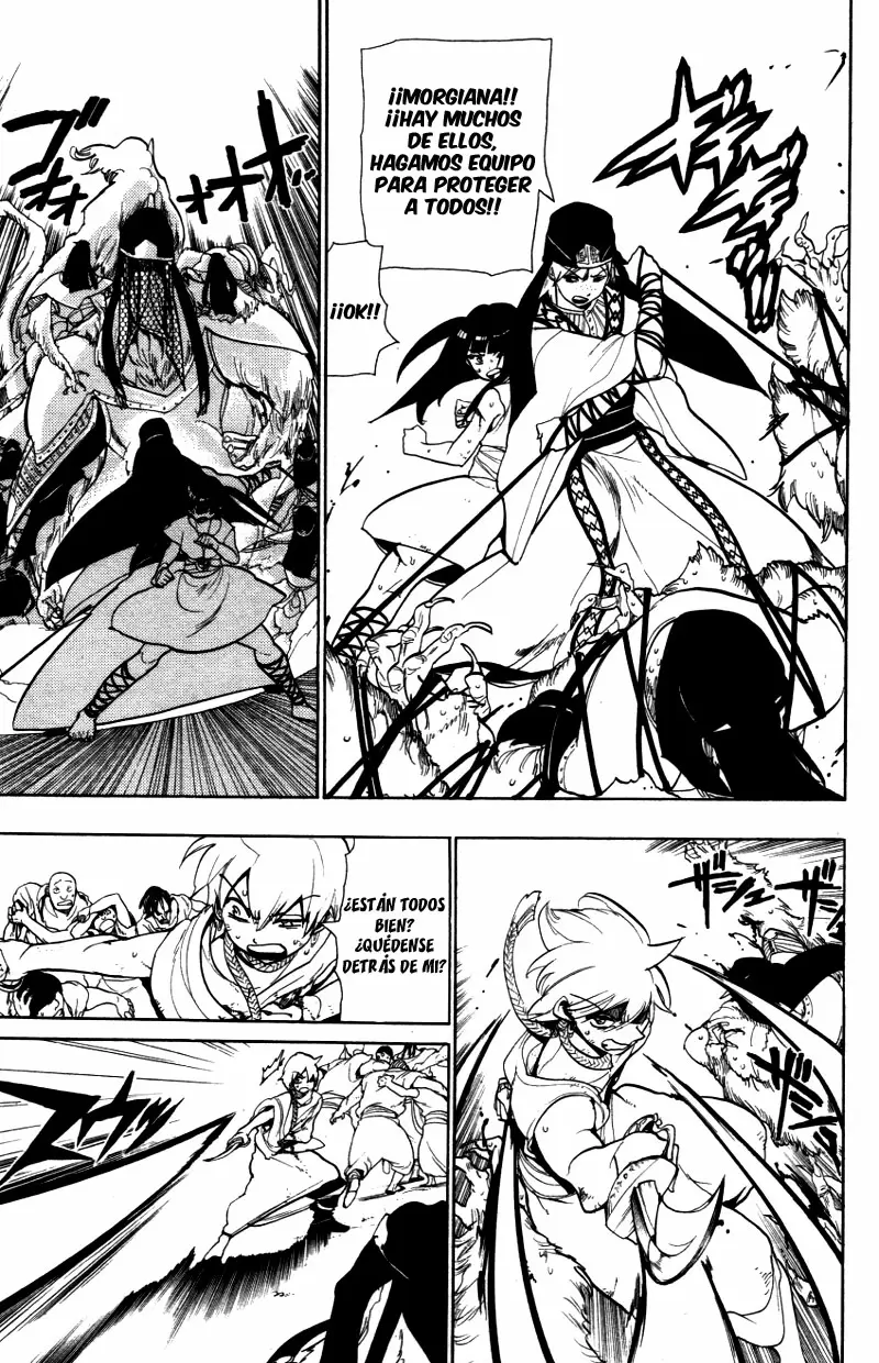 Magi - Labyrinth of Magic capítulo 50, página 9