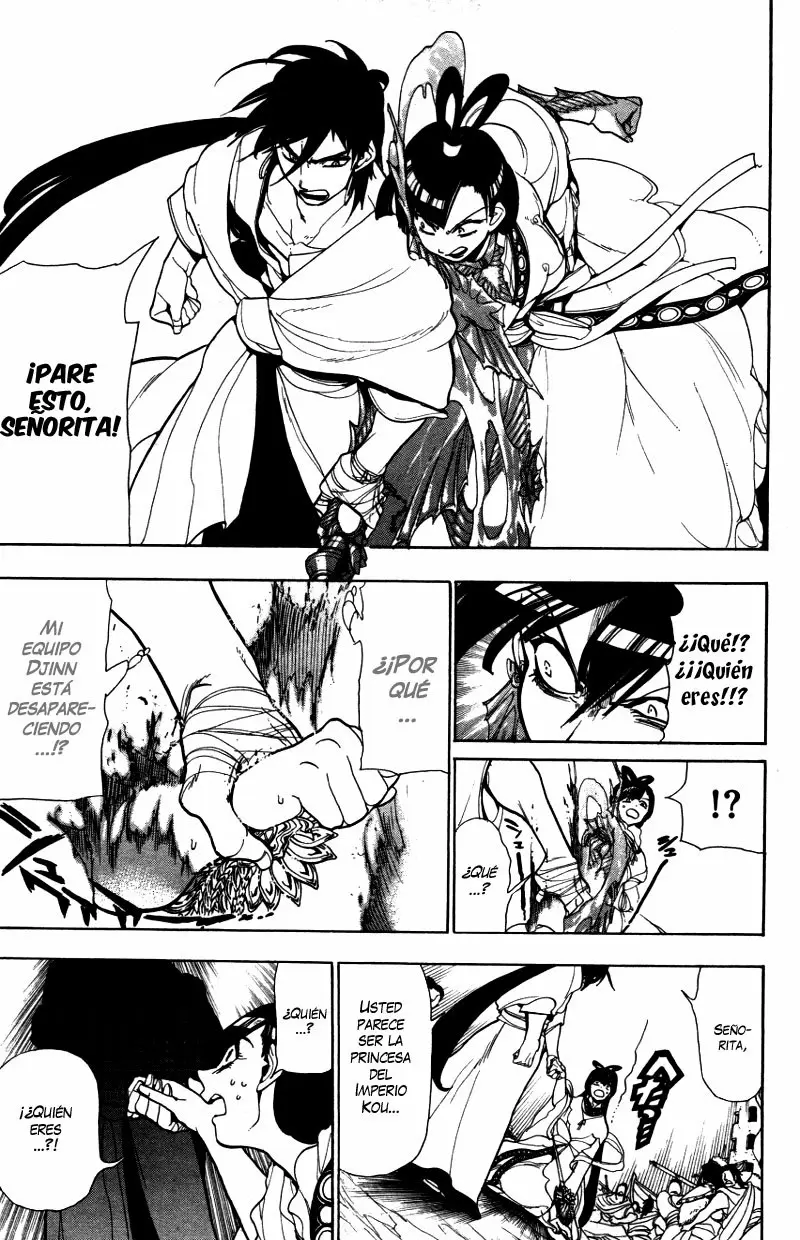 Magi - Labyrinth of Magic capítulo 50, página 13