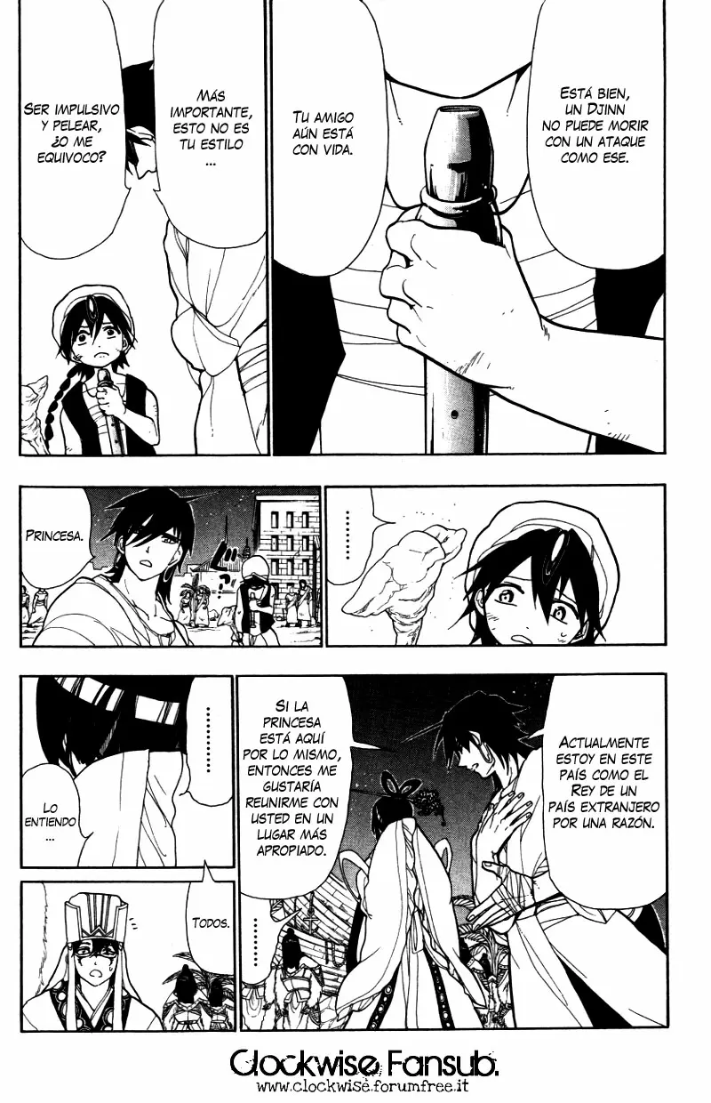 Magi - Labyrinth of Magic capítulo 50, página 16