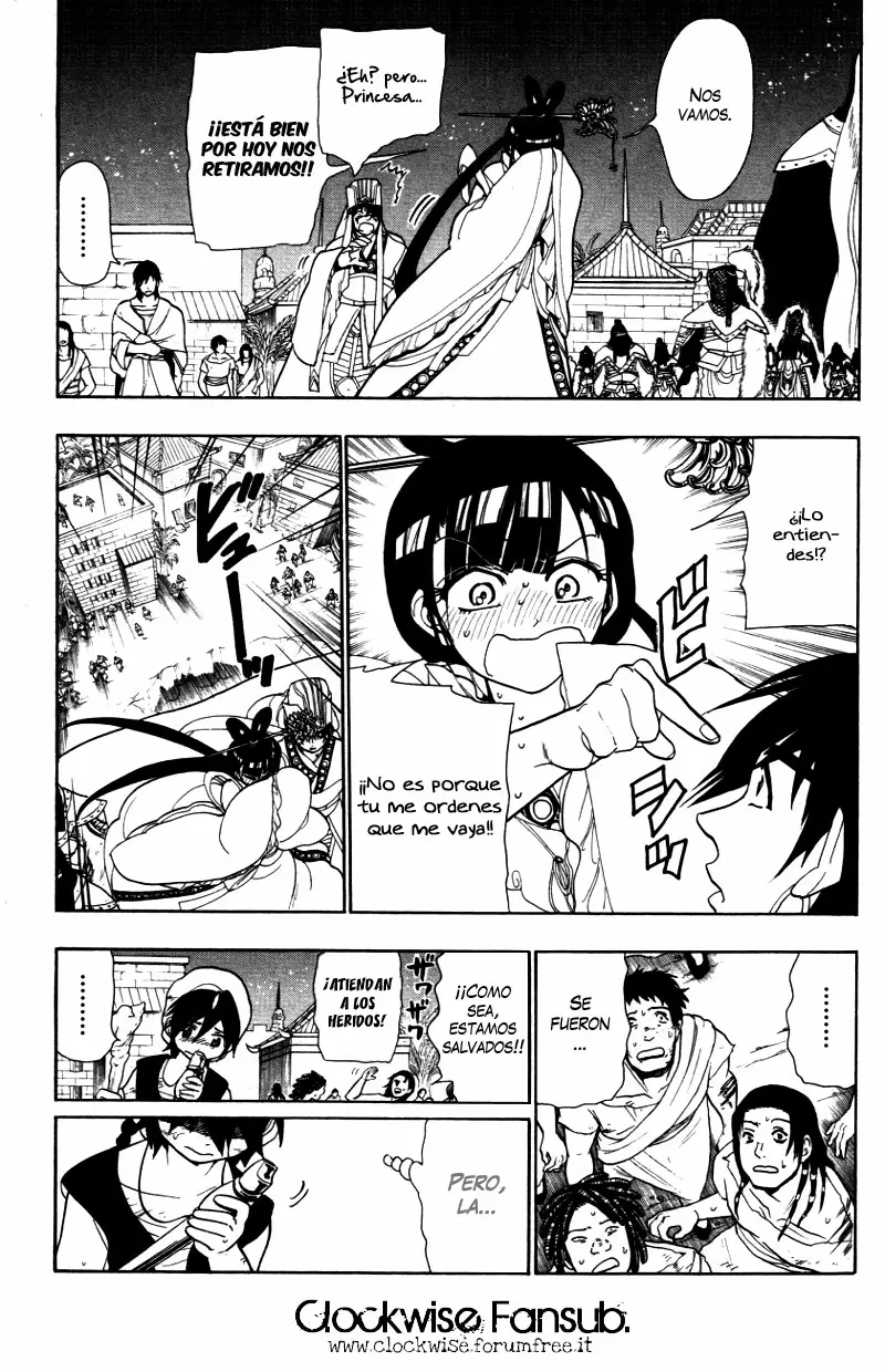 Magi - Labyrinth of Magic capítulo 50, página 17