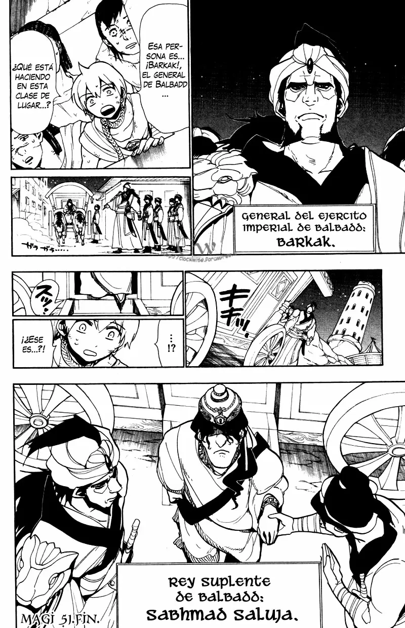 Magi - Labyrinth of Magic capítulo 51, página 18