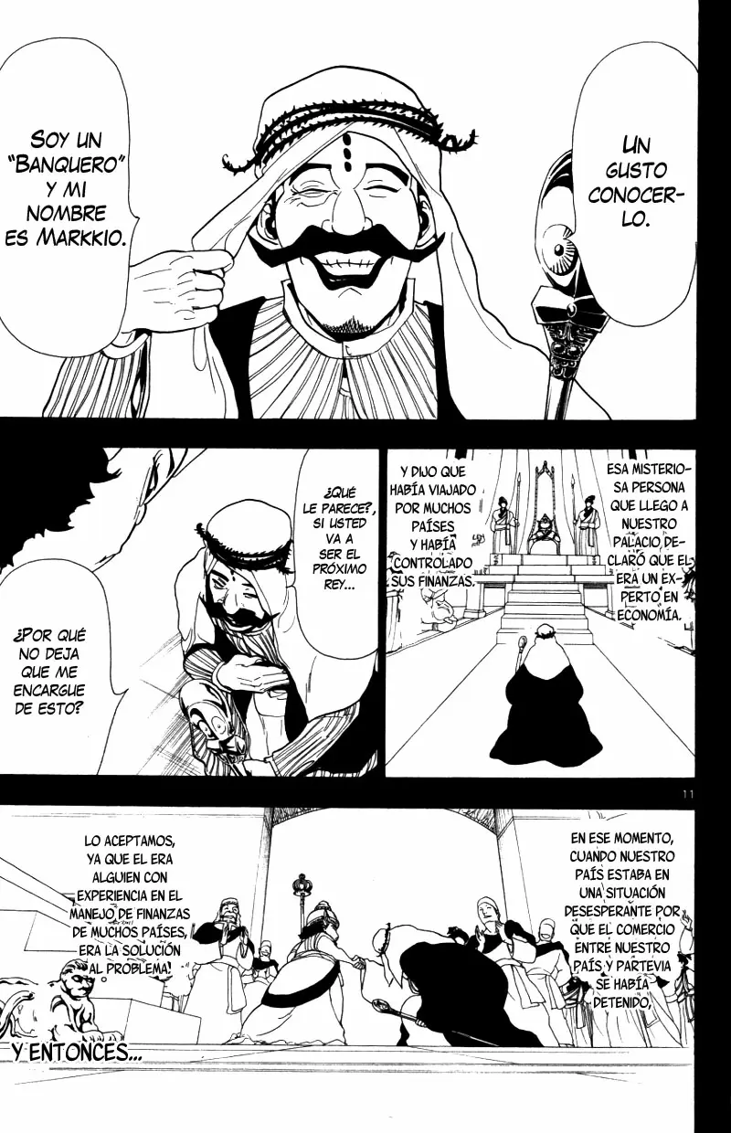 Magi - Labyrinth of Magic capítulo 52, página 11