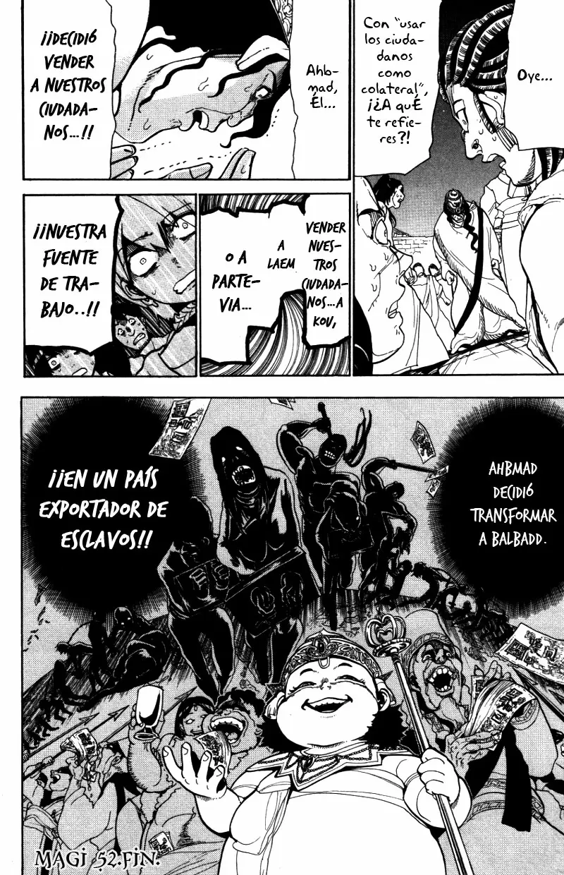 Magi - Labyrinth of Magic capítulo 52, página 18