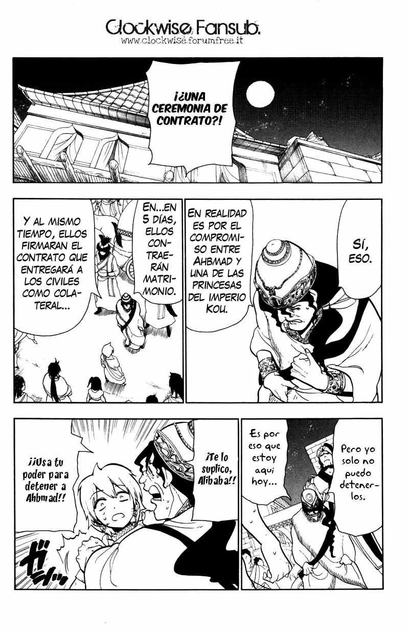 Magi - Labyrinth of Magic capítulo 53, página 8