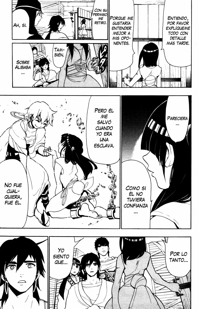 Magi - Labyrinth of Magic capítulo 53, página 17