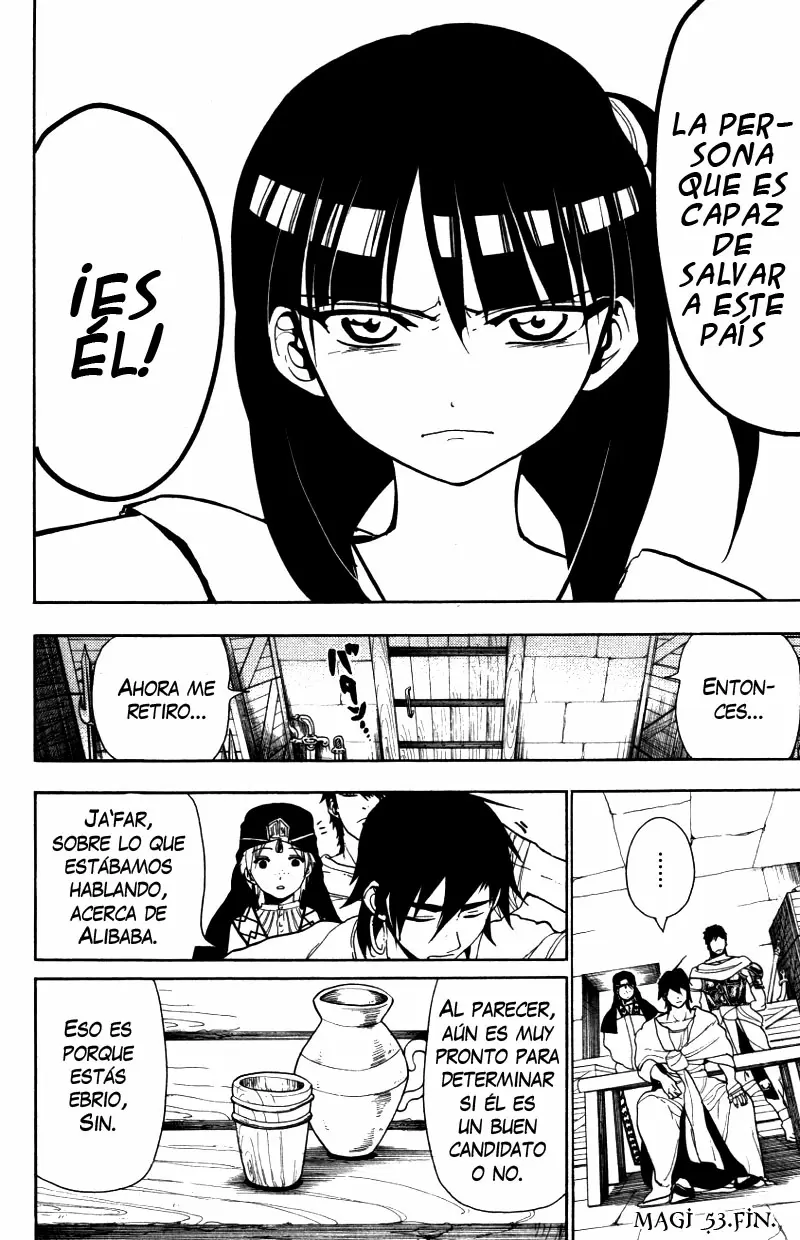 Magi - Labyrinth of Magic capítulo 53, página 18