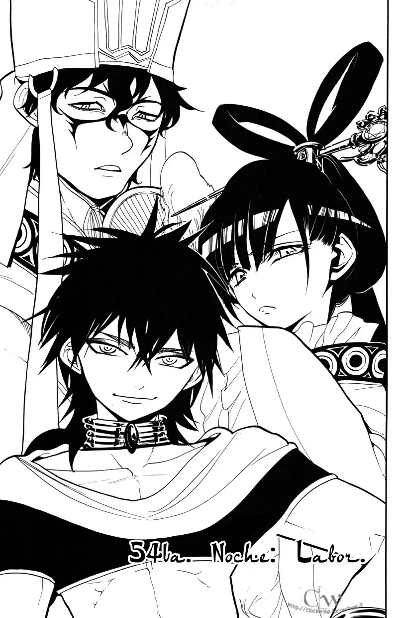 Magi - Labyrinth of Magic capítulo 54, página 1