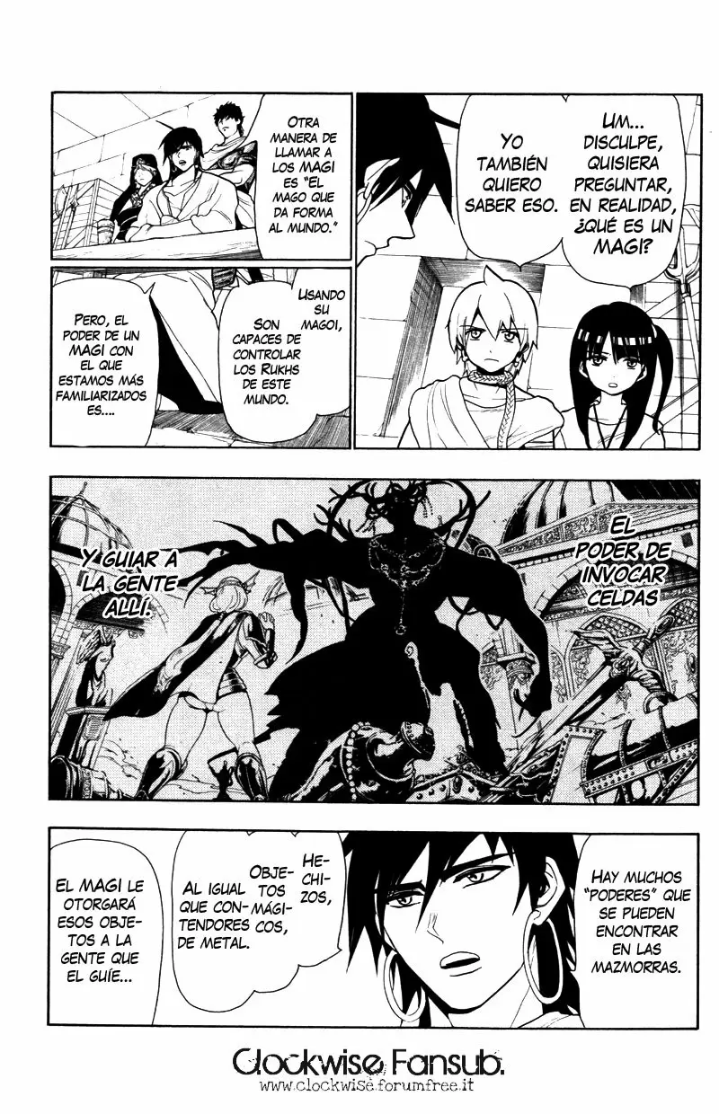Magi - Labyrinth of Magic capítulo 54, página 5