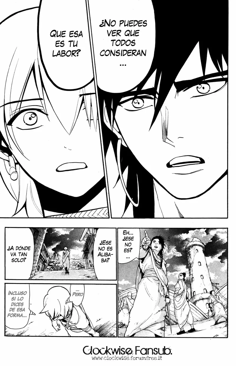 Magi - Labyrinth of Magic capítulo 54, página 17