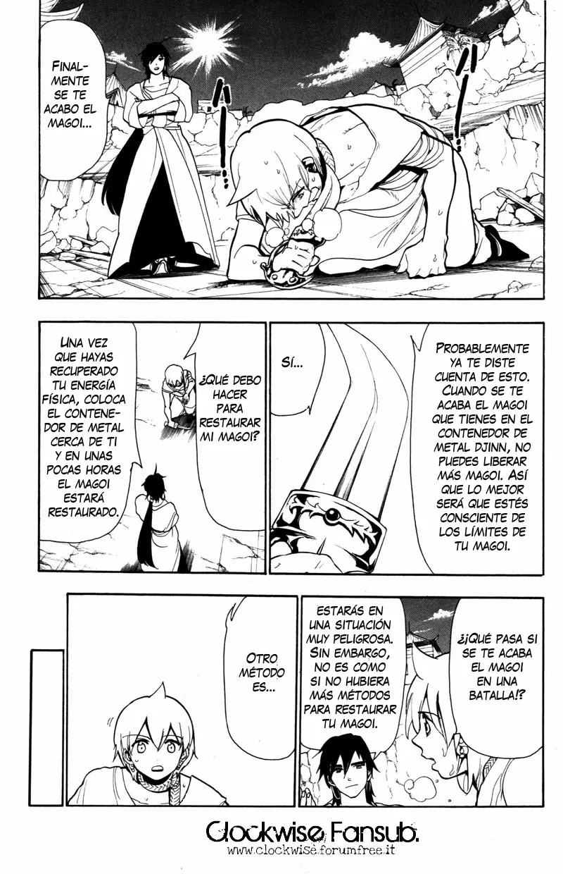 Magi - Labyrinth of Magic capítulo 56, página 6