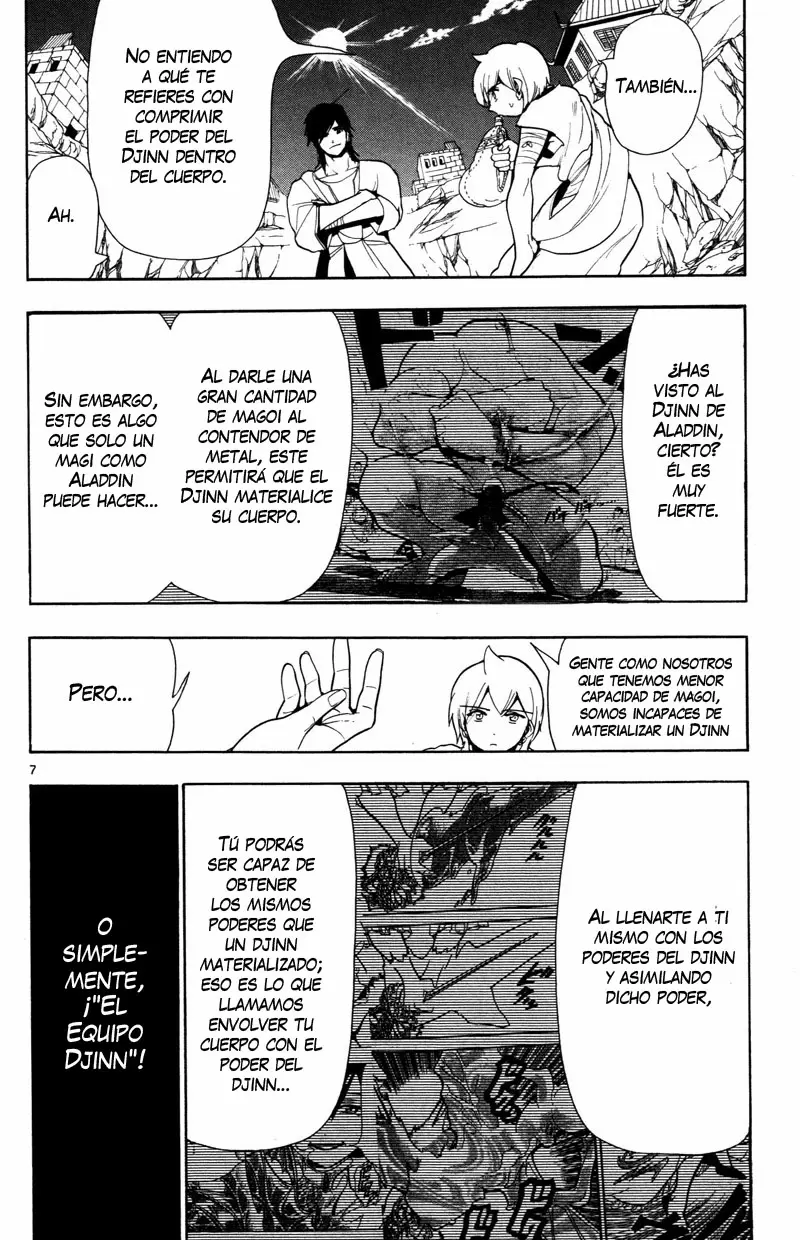 Magi - Labyrinth of Magic capítulo 56, página 7