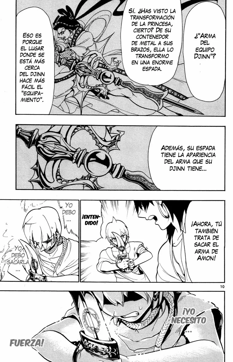 Magi - Labyrinth of Magic capítulo 56, página 10