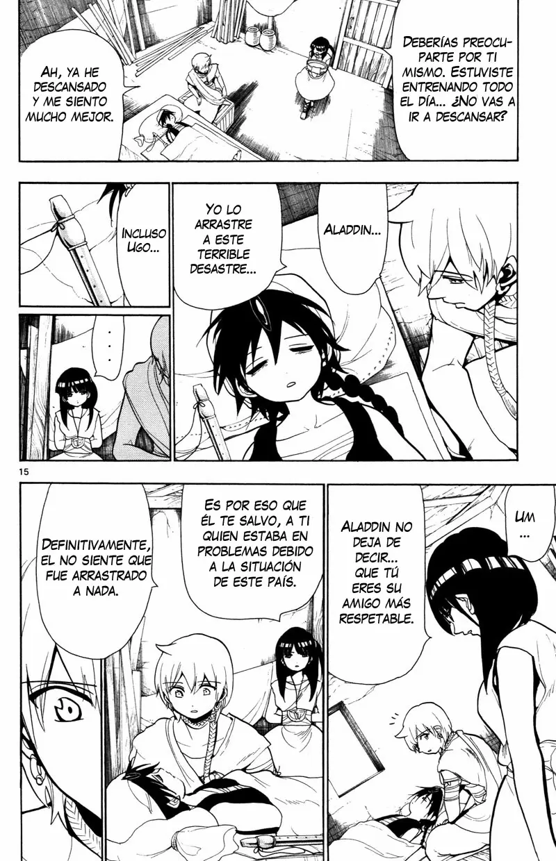 Magi - Labyrinth of Magic capítulo 56, página 15