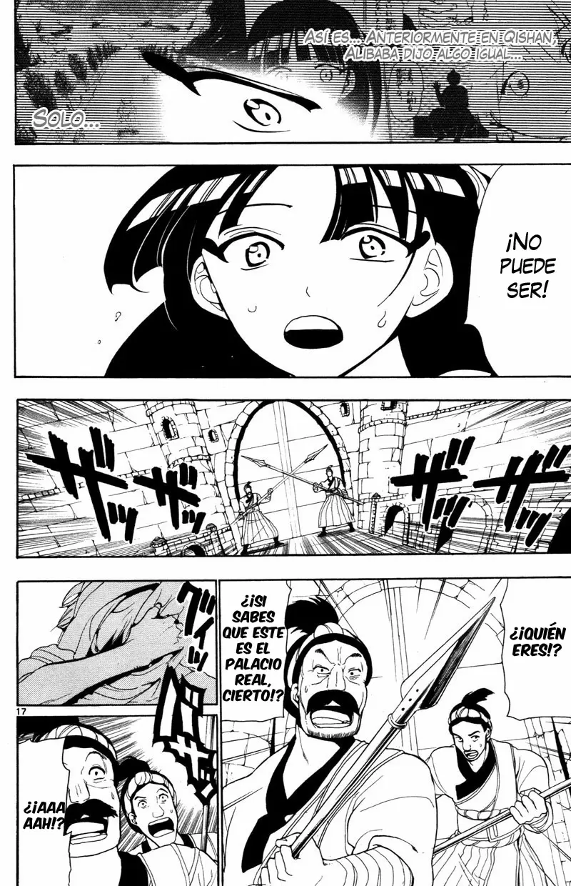 Magi - Labyrinth of Magic capítulo 56, página 17