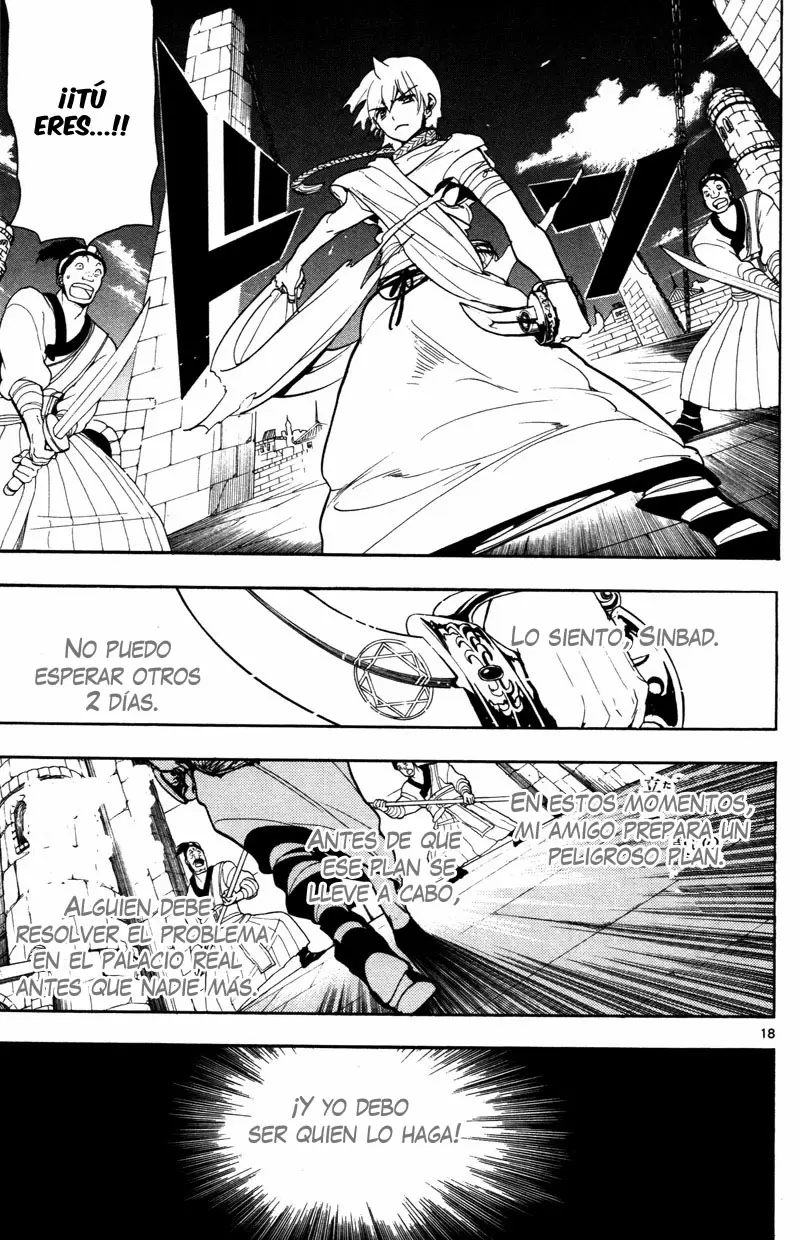 Magi - Labyrinth of Magic capítulo 56, página 18