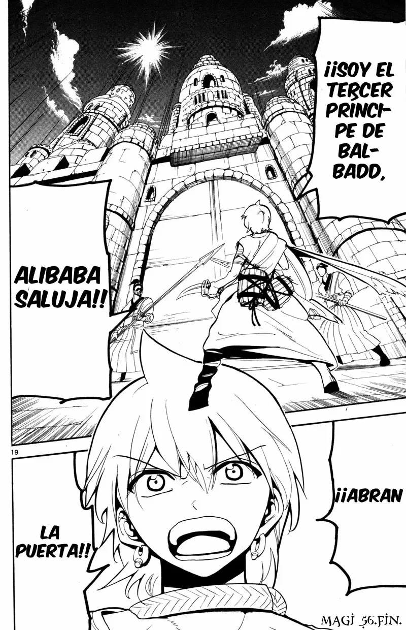 Magi - Labyrinth of Magic capítulo 56, página 19