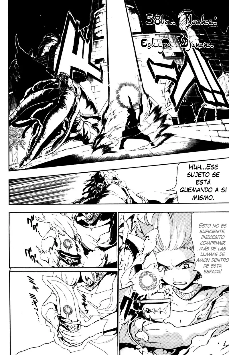 Magi - Labyrinth of Magic capítulo 58, página 2