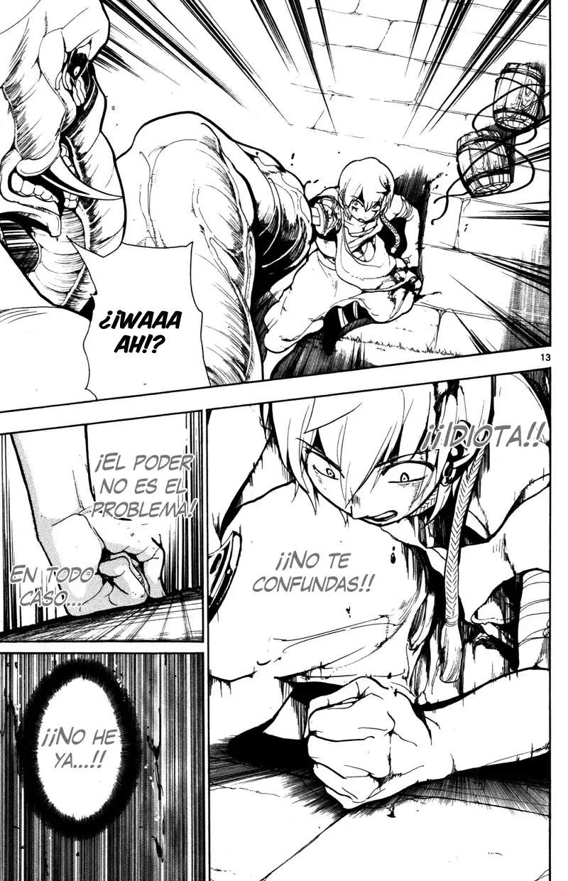 Magi - Labyrinth of Magic capítulo 58, página 13