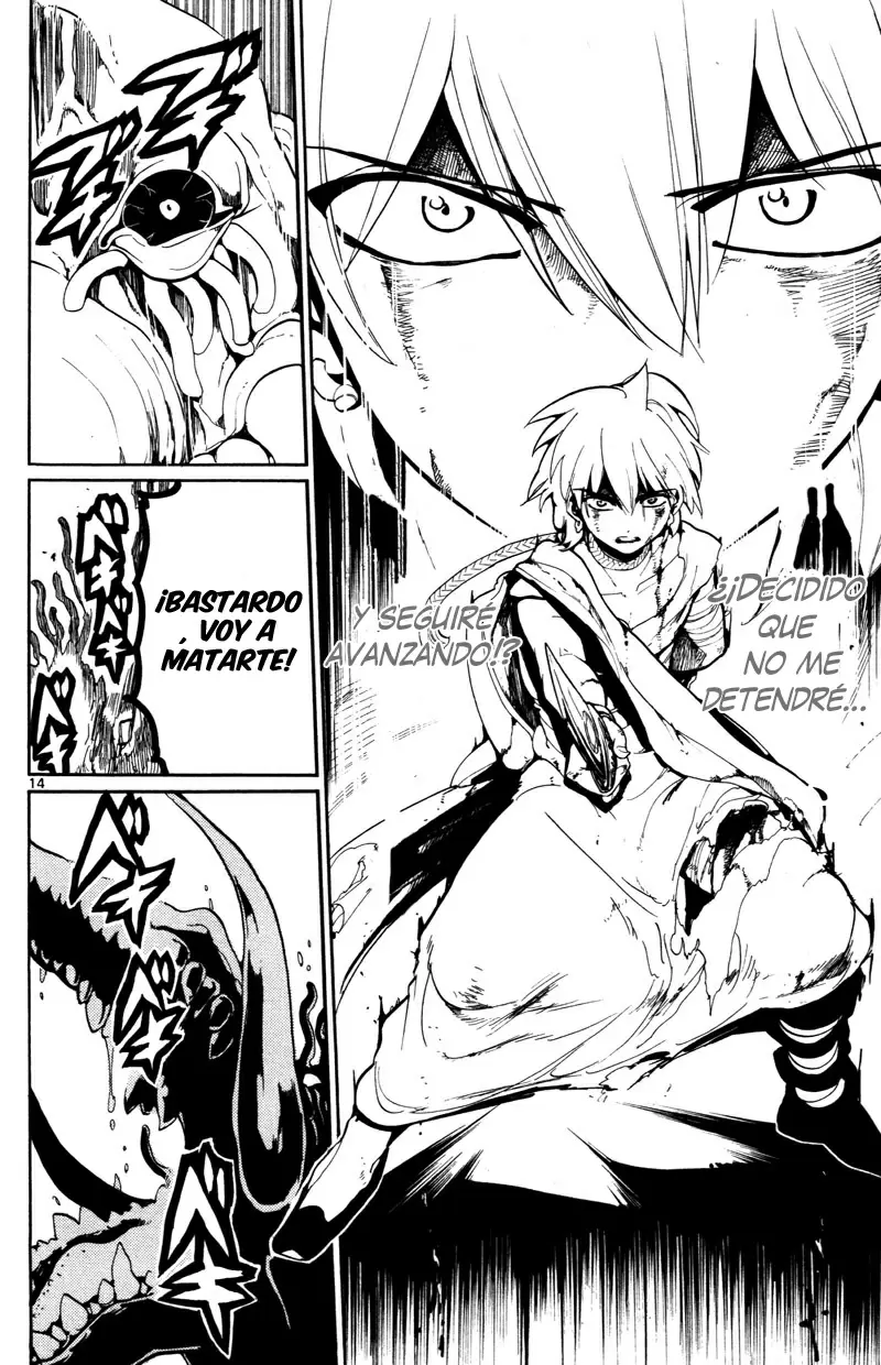 Magi - Labyrinth of Magic capítulo 58, página 14