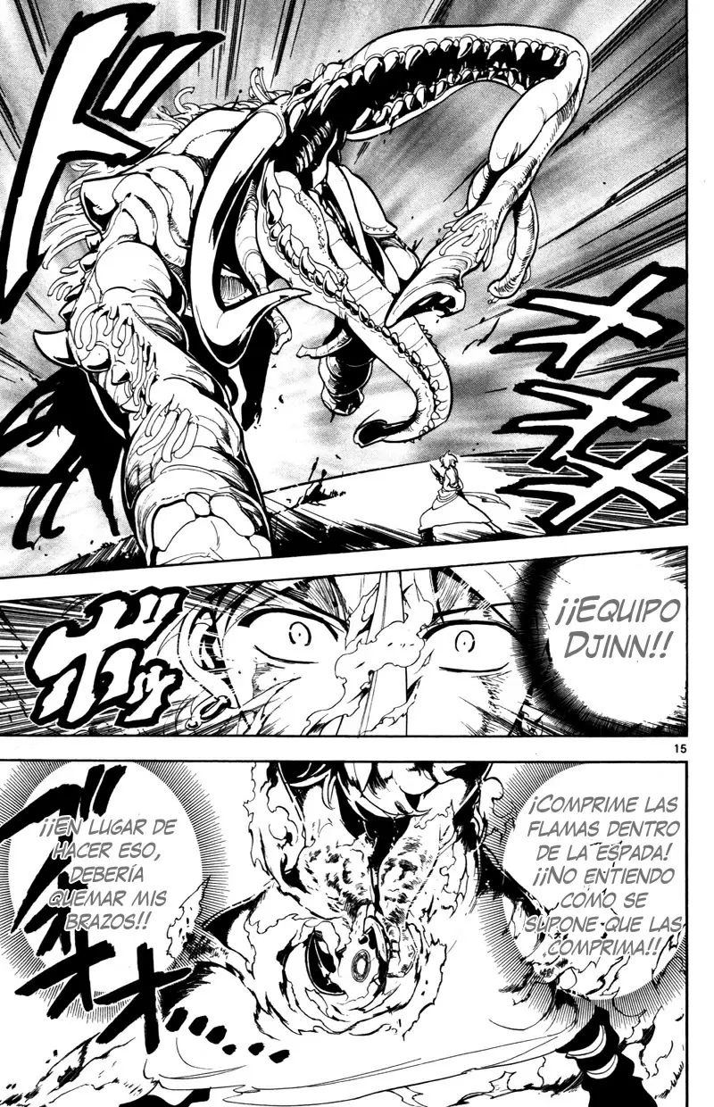 Magi - Labyrinth of Magic capítulo 58, página 15