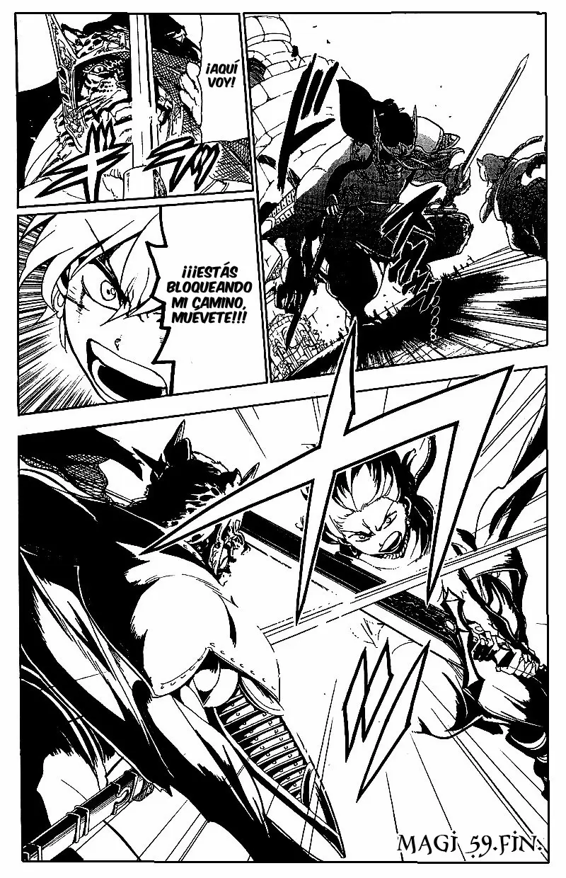 Magi - Labyrinth of Magic capítulo 59, página 23