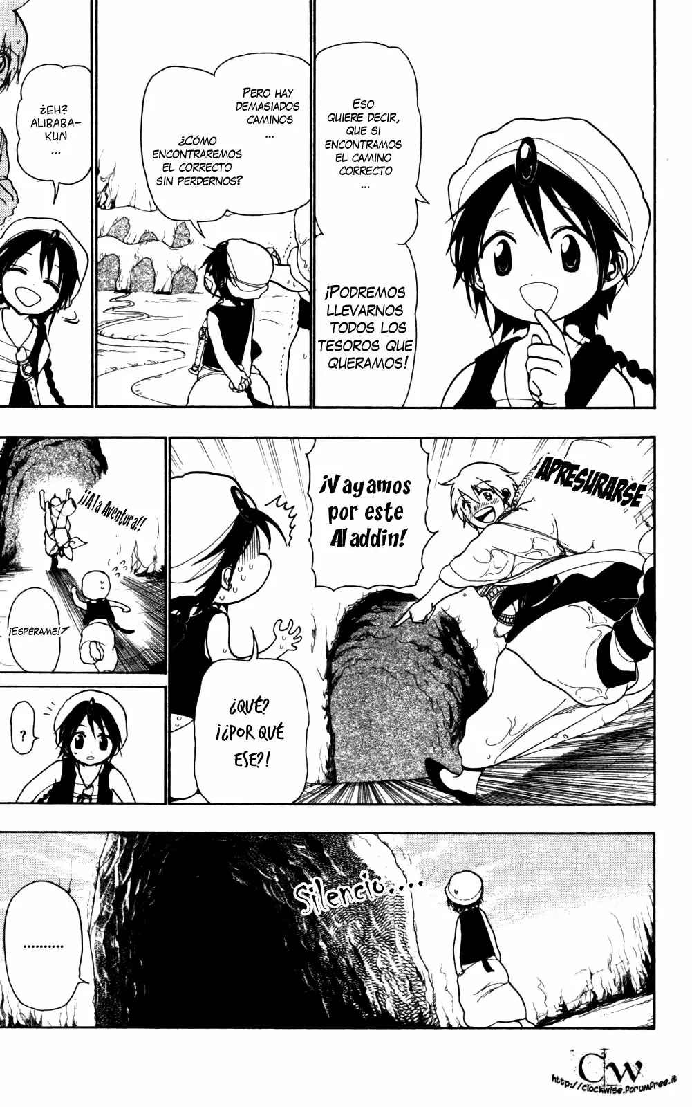 Magi - Labyrinth of Magic capítulo 6, página 8