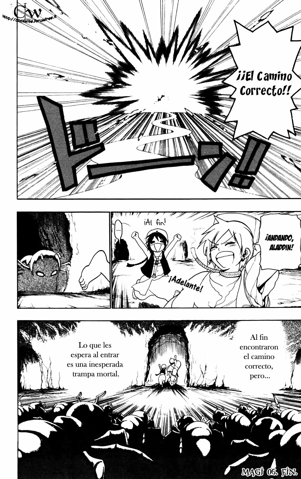 Magi - Labyrinth of Magic capítulo 6, página 21
