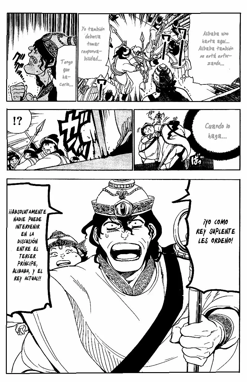 Magi - Labyrinth of Magic capítulo 60, página 17
