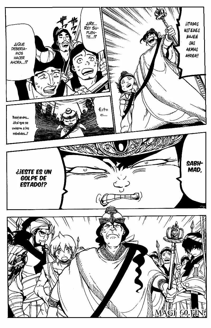 Magi - Labyrinth of Magic capítulo 60, página 18