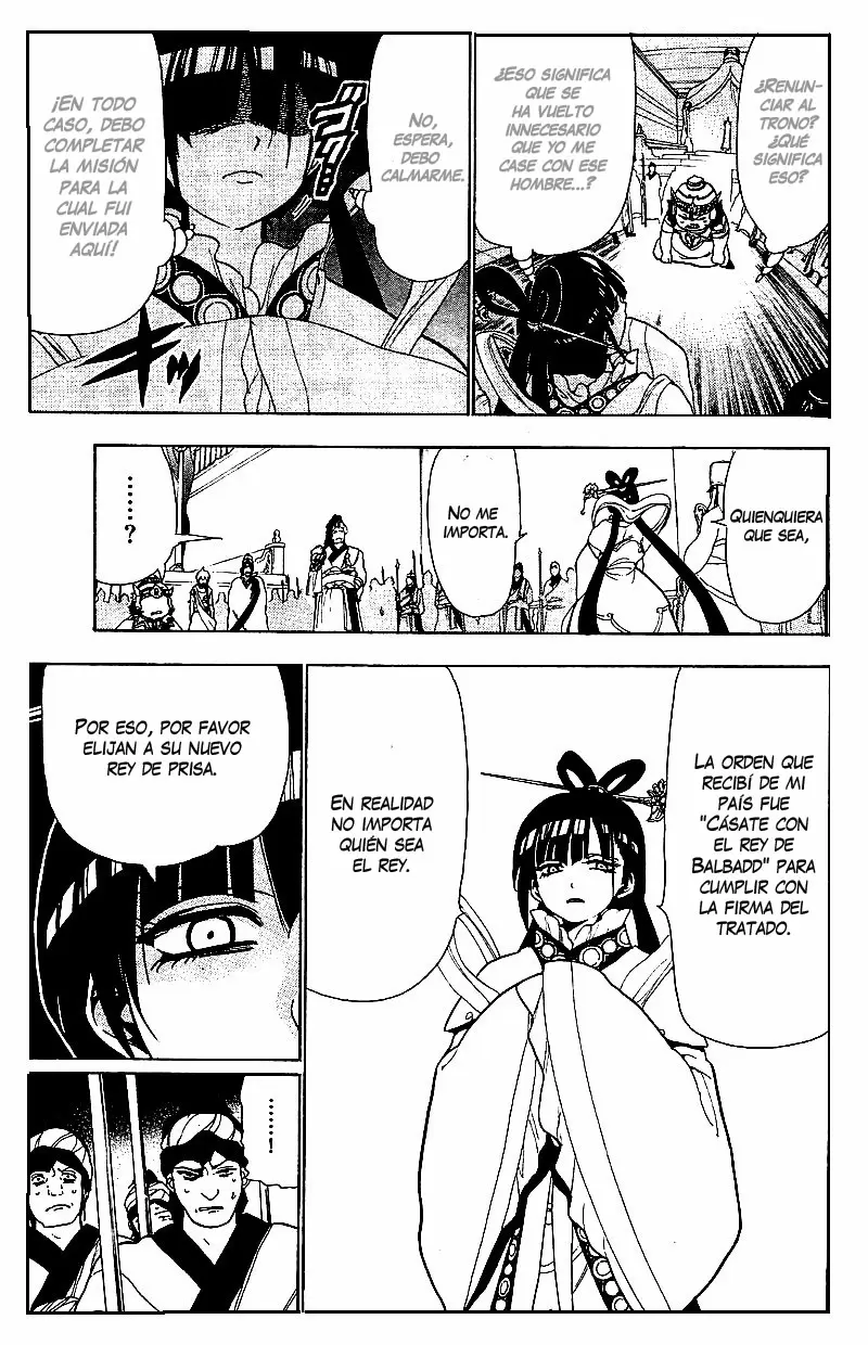 Magi - Labyrinth of Magic capítulo 62, página 7