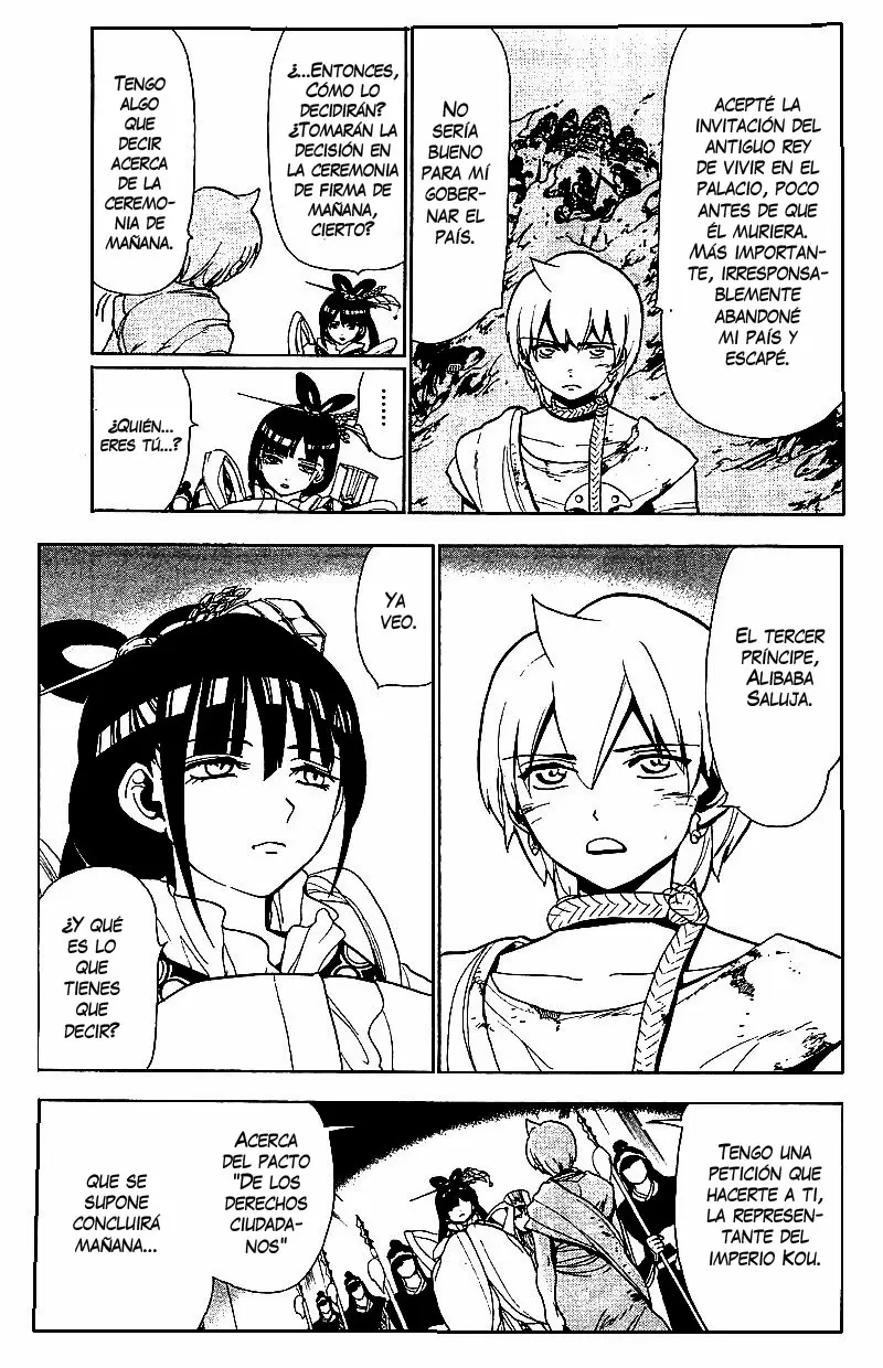 Magi - Labyrinth of Magic capítulo 62, página 11